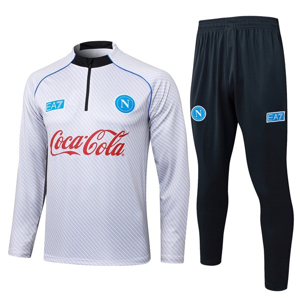 Sudadera De Training Napoli 2025/26 Blanco 5